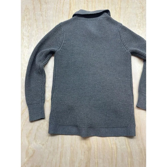 Eileen Fisher Women’s Petite M Green 100% Merino Wool Cardigan - Picture 4 of 6